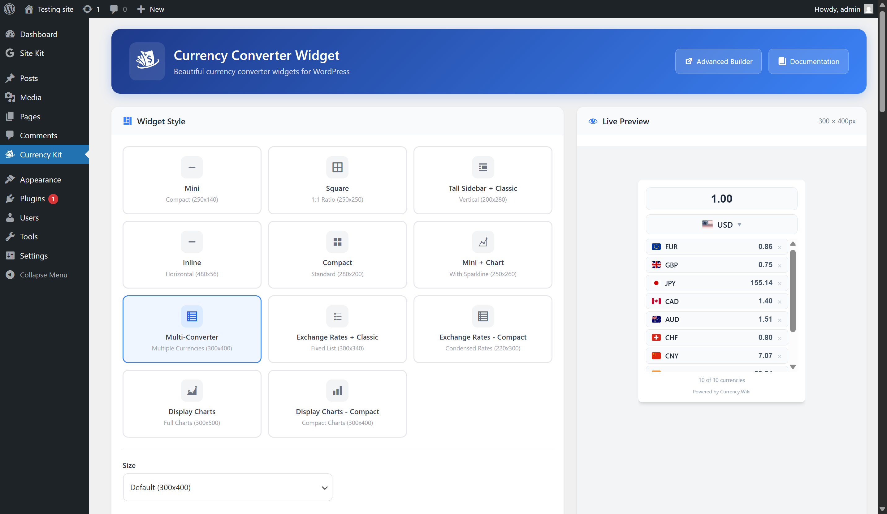 Gutenberg Block Editor - Block Selection