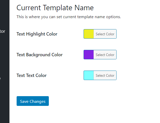 Custom styling feature, go through 'Settings &gt; TempTool'.