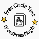 Curved Text Block logo