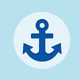 Custom Anchor Block logo