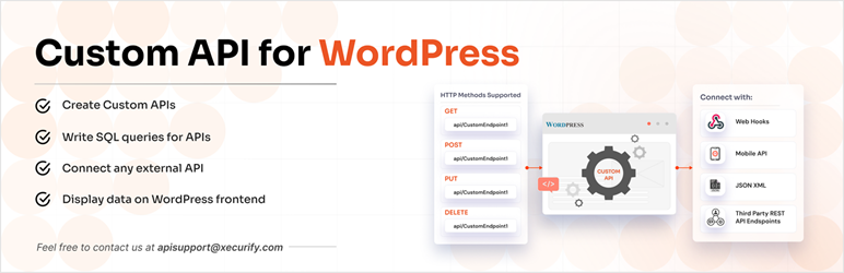 Custom API for WP