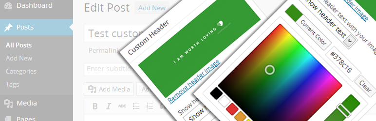 Custom Header Extended