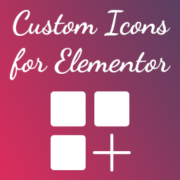 Custom Icons For Elementor Wordpress Plugin Wordpress Org