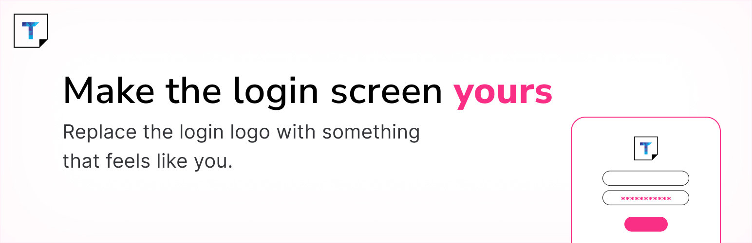 Custom Login Logo – Easily Add a Logo to Your WordPress Login Page