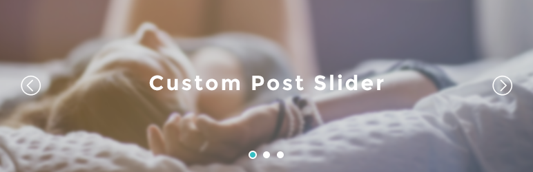 Custom Post Slider