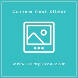 Custom Post Slider