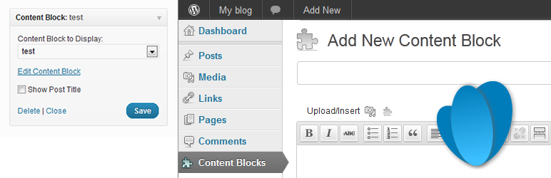 Content Blocks (Custom Post Widget)