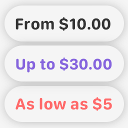 Custom Price Display for WooCommerce Icon