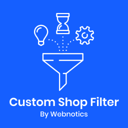 Custom Shop Filter by Webnotics logo