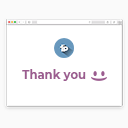 Custom Thank You Page Icon