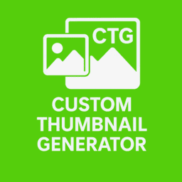 Custom Thumbnail Generator Icon