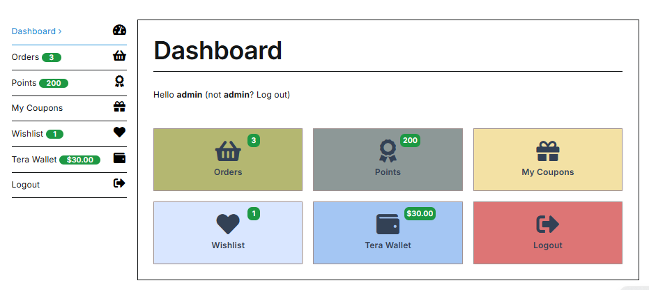 SysBasics Customize My Account for WooCommerce