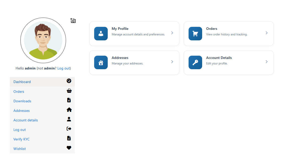 WooCommerce User Avatar Upload Feature