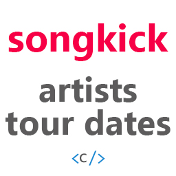 Show your artists tour dates from Songkick logo
