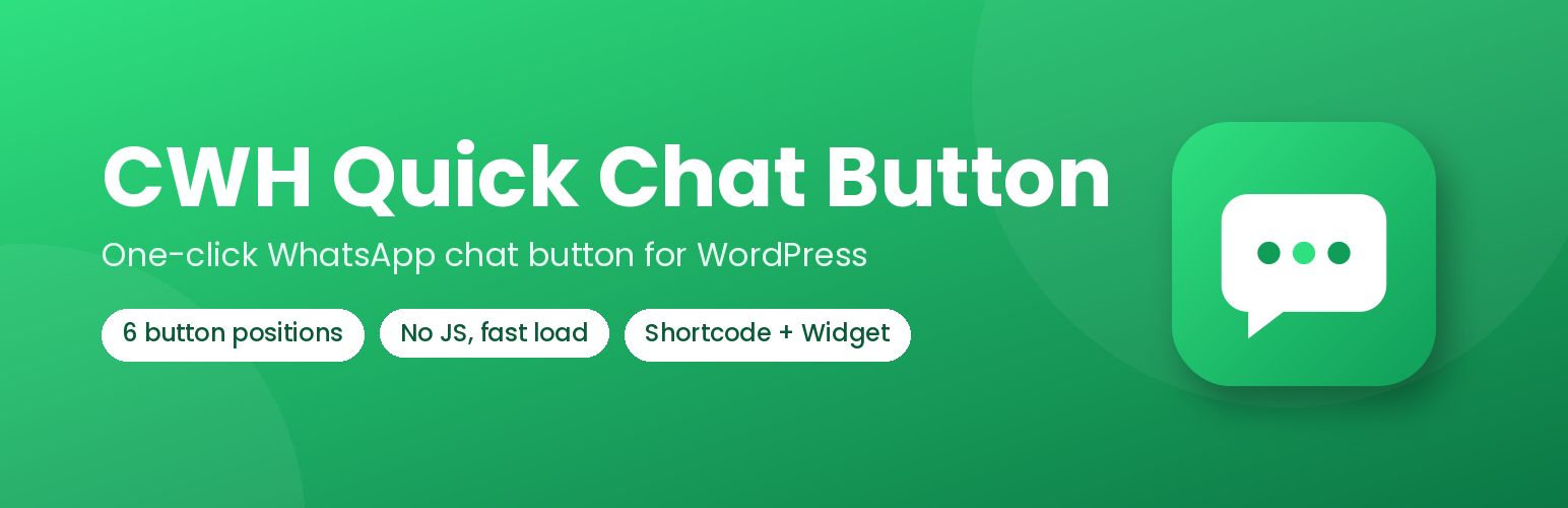 CWH Quick Chat Button