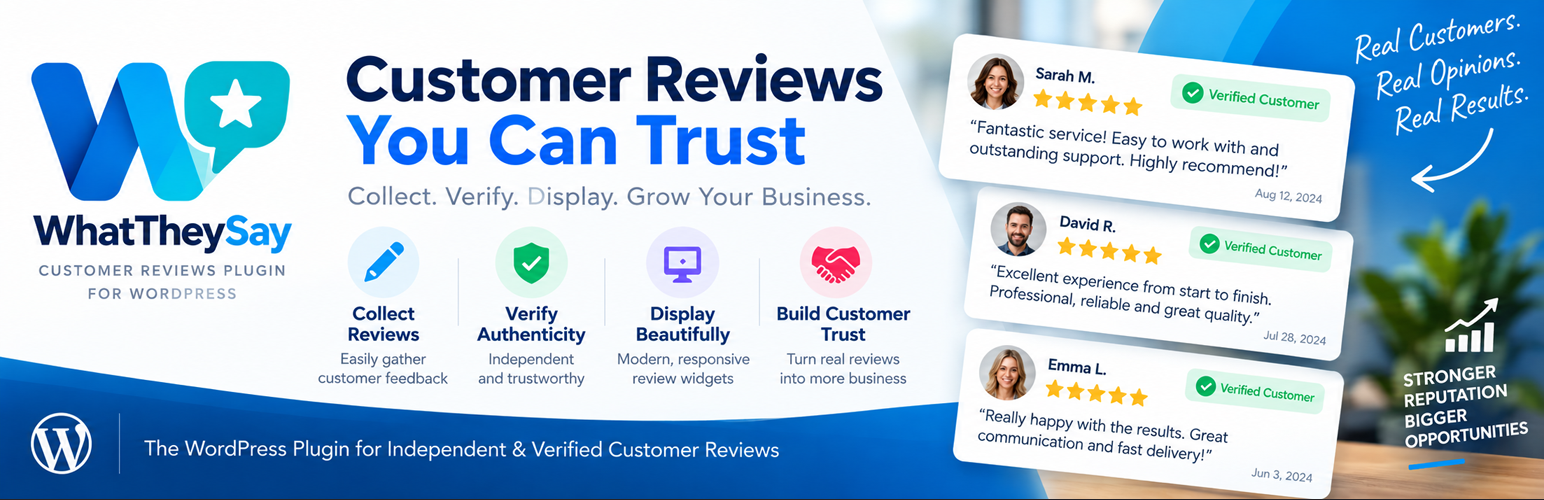 WordPress 外掛 Cynoque Customer Reviews 的封面圖片