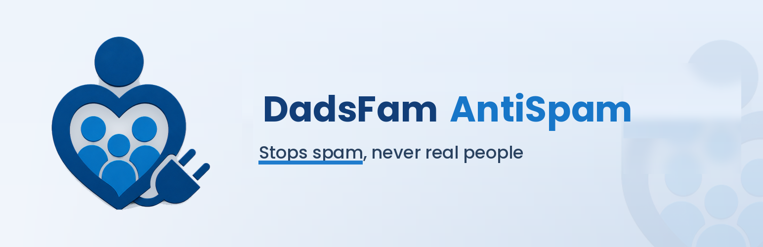 WordPress 外掛 DadsFam AntiSpam 的封面圖片