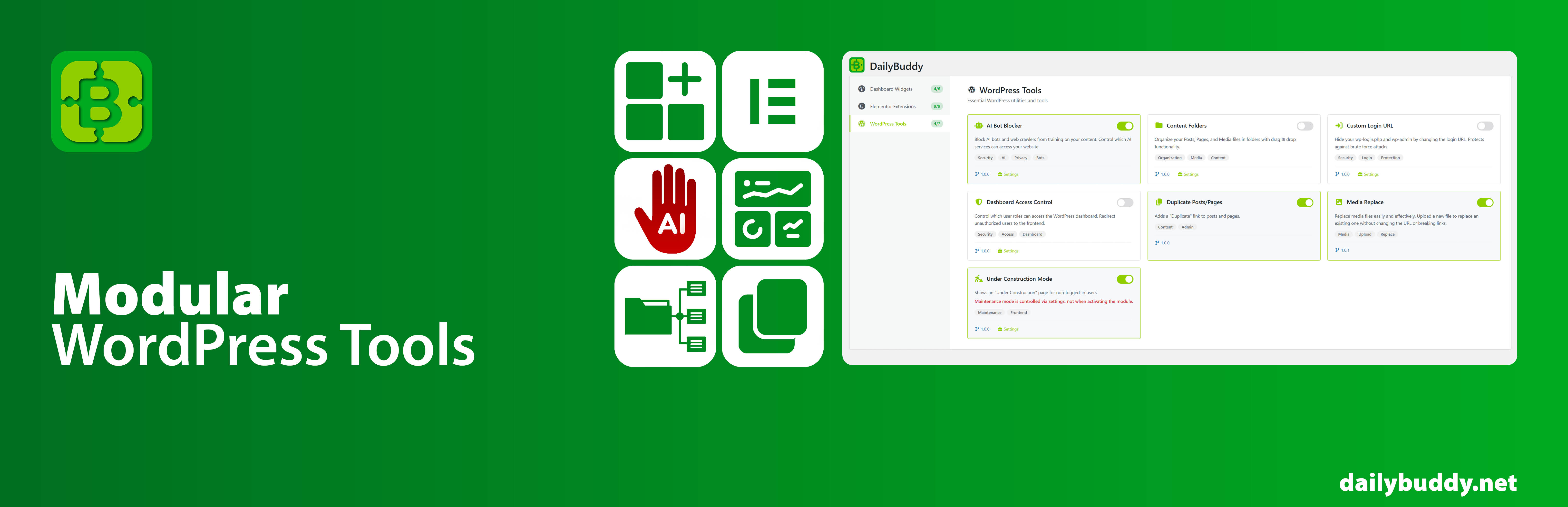 DailyBuddy — Free All-in-One Toolkit