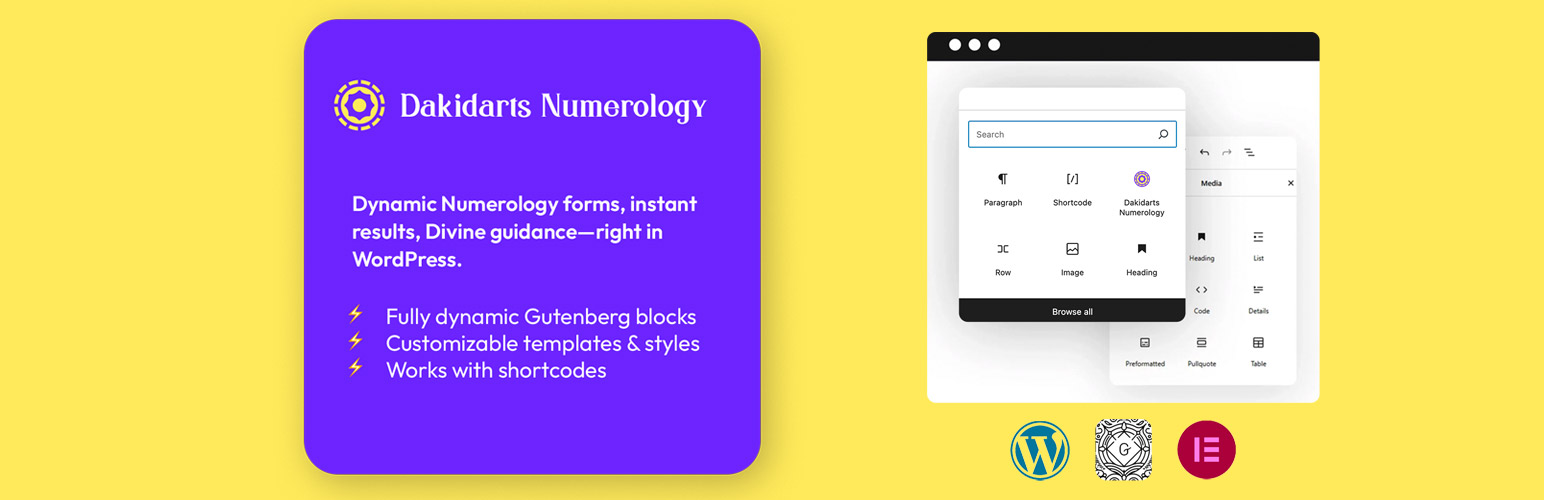 Dakidarts Numerology Core