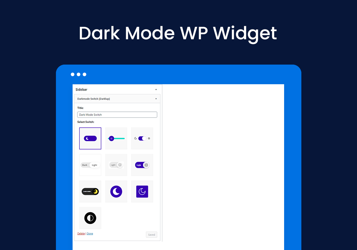 Darklup – Enhanced WordPress Dark Mode, Dark Theme, Night Mode Plugin