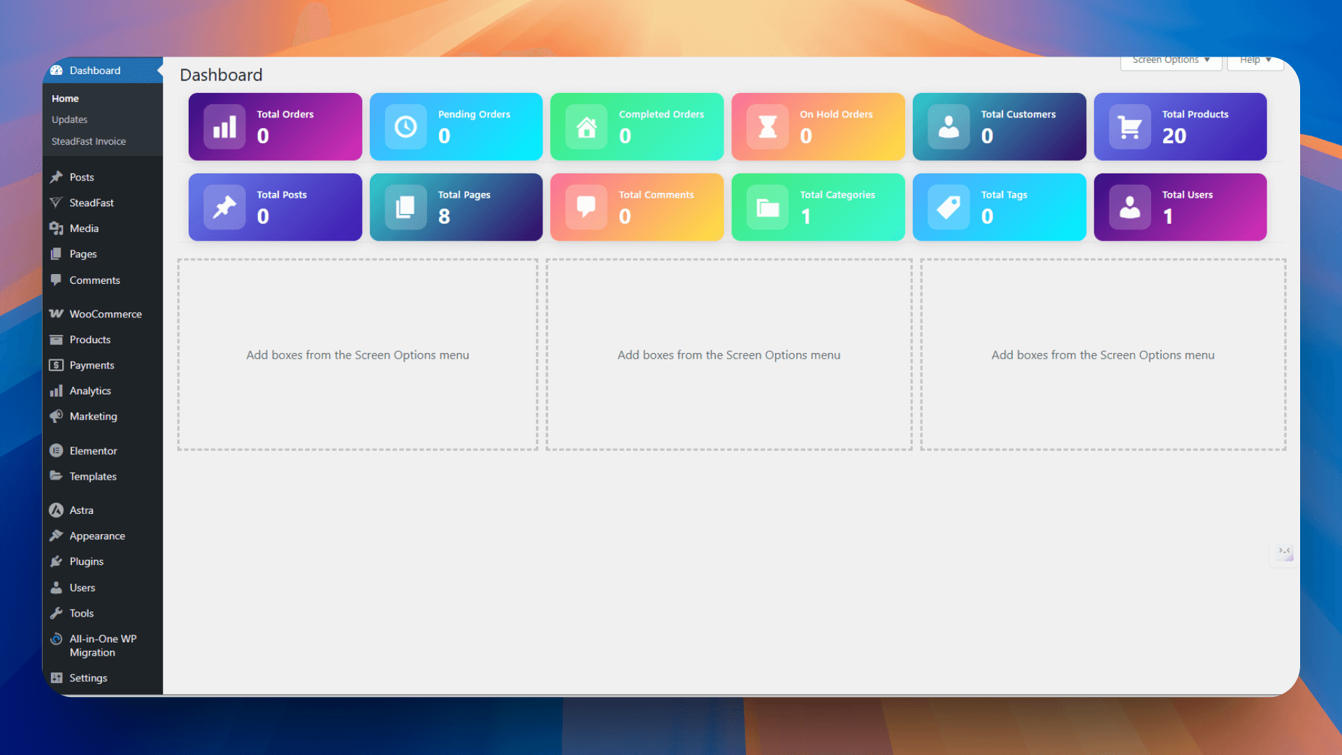 Blog summary cards with modern design and clickable links