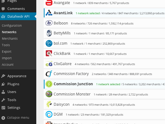 Network selection