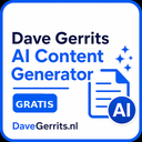 Dave Gerrits AI Content Generator