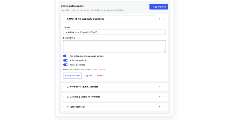 ACF Repeater document source.