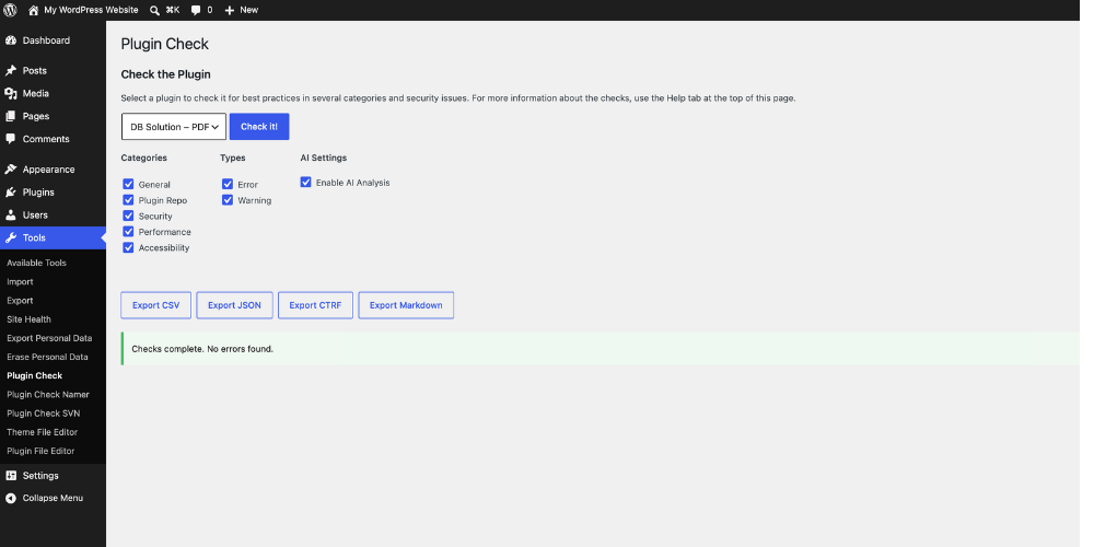 Appearance and display settings.
