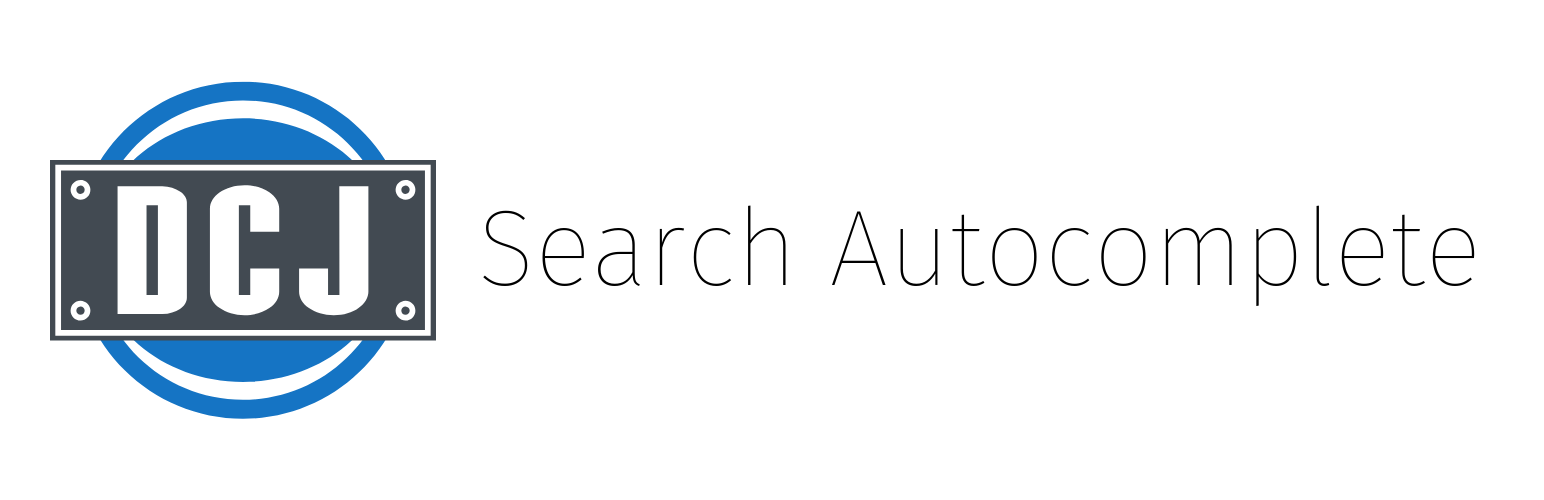 Search Autocomplete by Dotcomjungle
