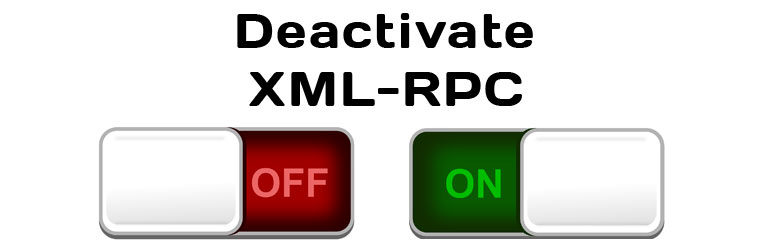 Deactivate XML-RPC Service