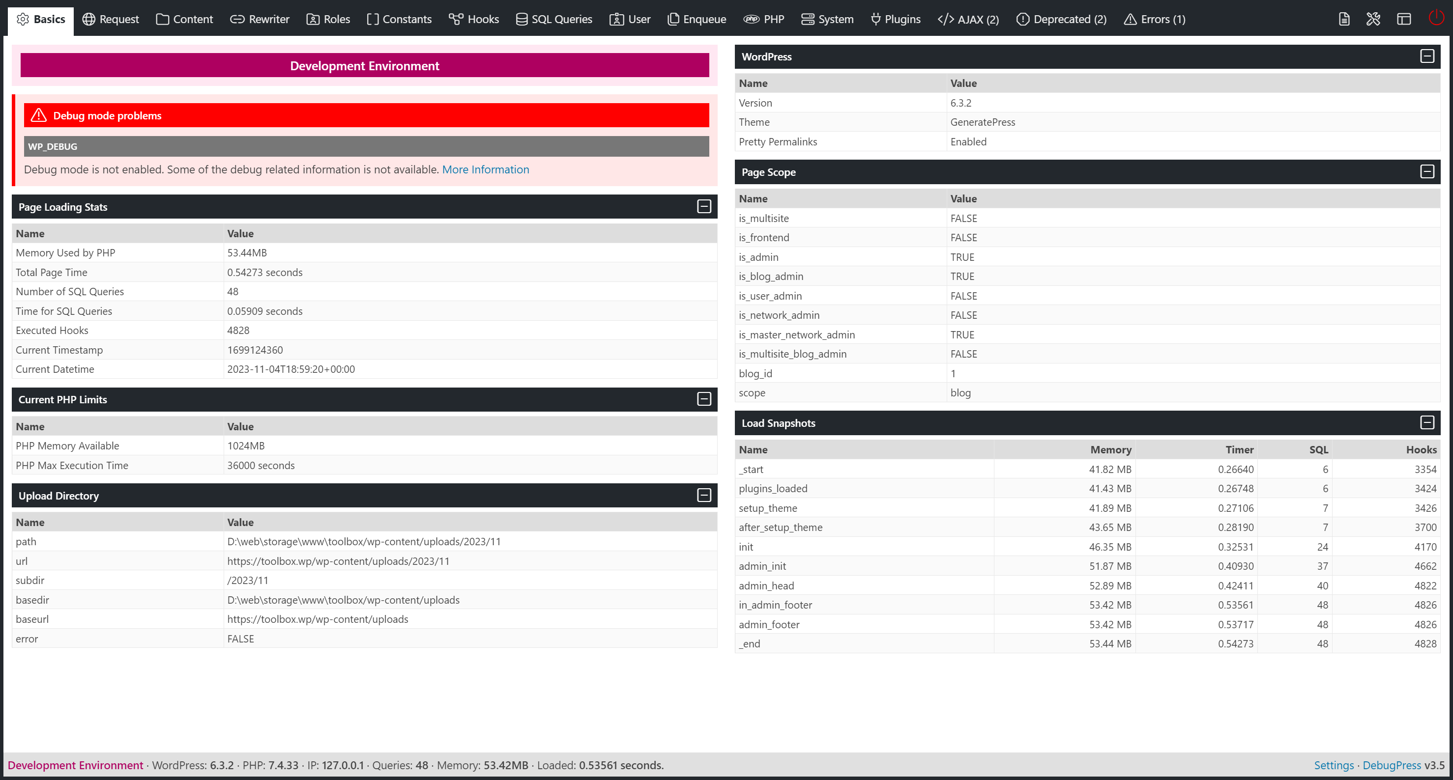 DebugPress: Debugger in a Popup