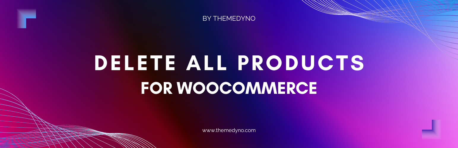 Delete All Products for WooCommerce