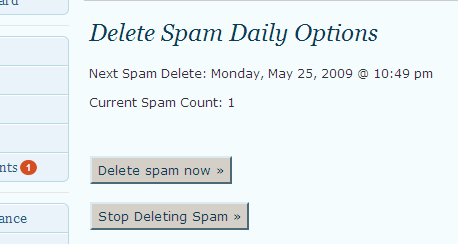 Delete Spam Daily