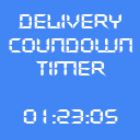 Delivery Countdown Timer Icon