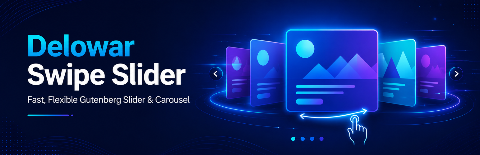 Delowar Swipe Slider