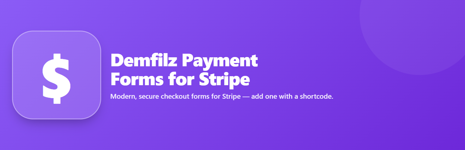 Demfilz Payment Forms for Stripe