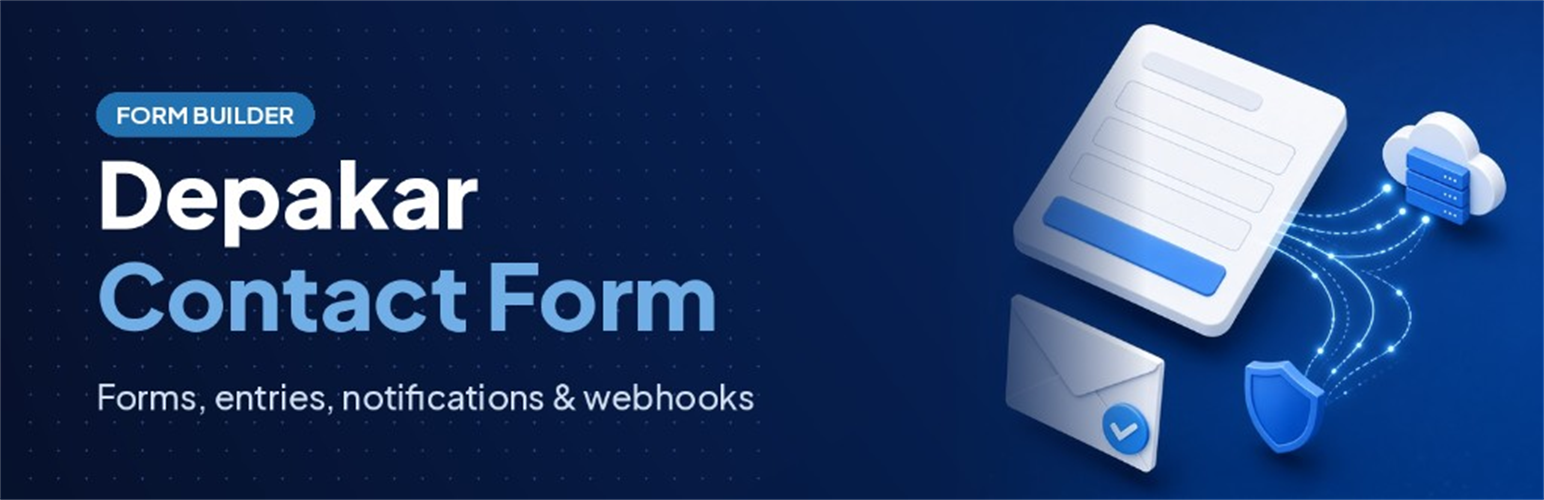 WordPress 外掛 Depakar Contact Form 的封面圖片