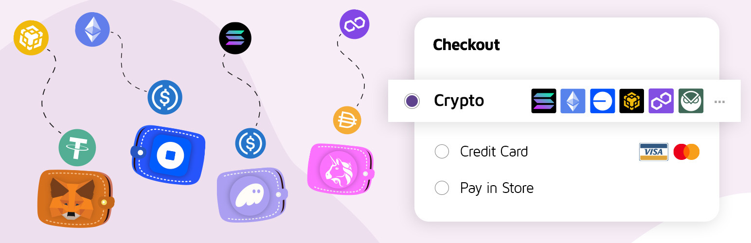 Web3 Crypto Payments by DePay for WooCommerce