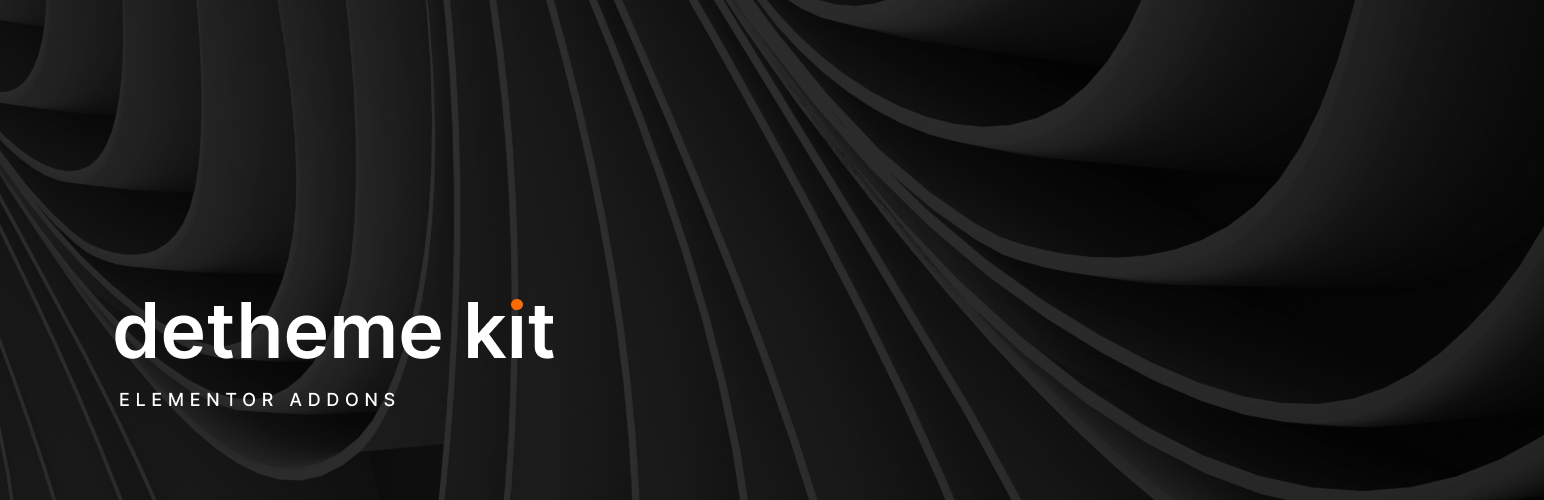WordPress 外掛 DethemeKit for Elementor 的封面圖片。