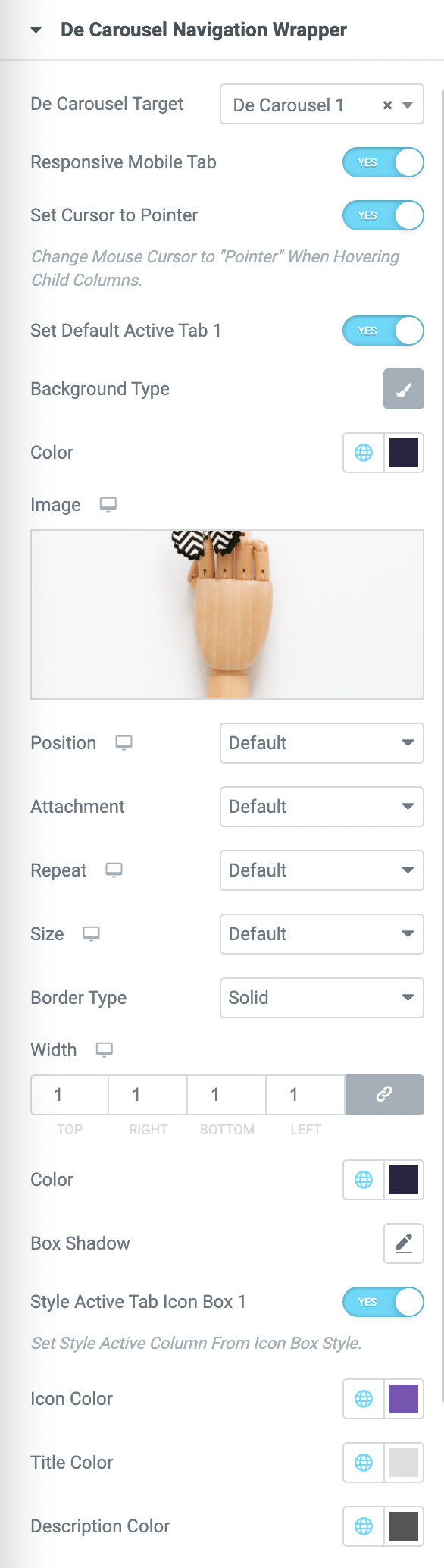De Carousel Navigation Wrapper