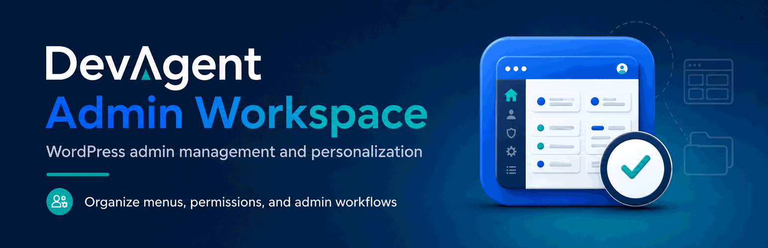 DevAgent Admin Workspace