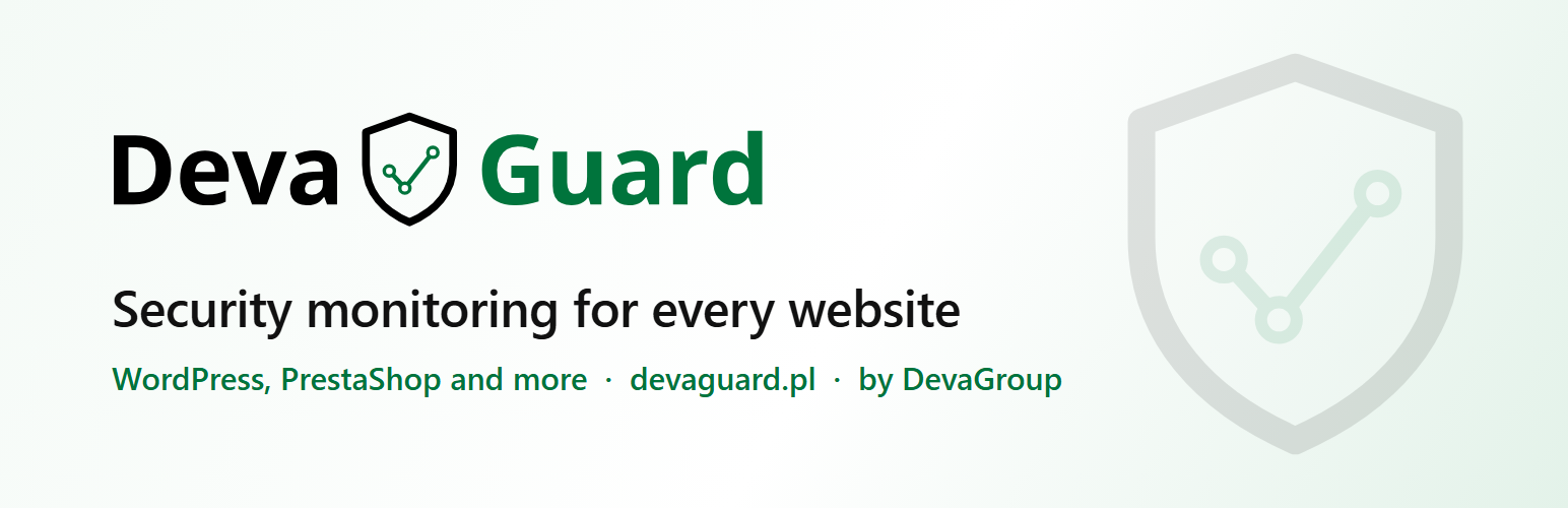 WordPress 外掛 DevaGroup DevaGuard – Site Security Monitor 的封面圖片
