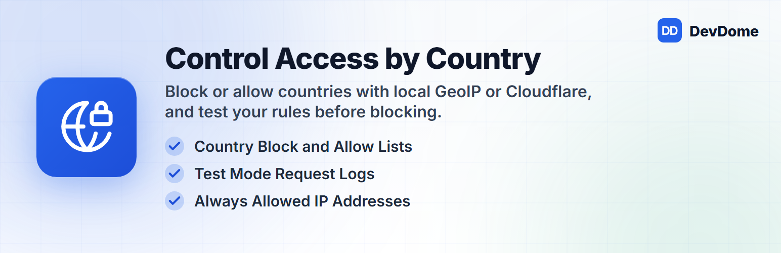 DevDome Country Blocker