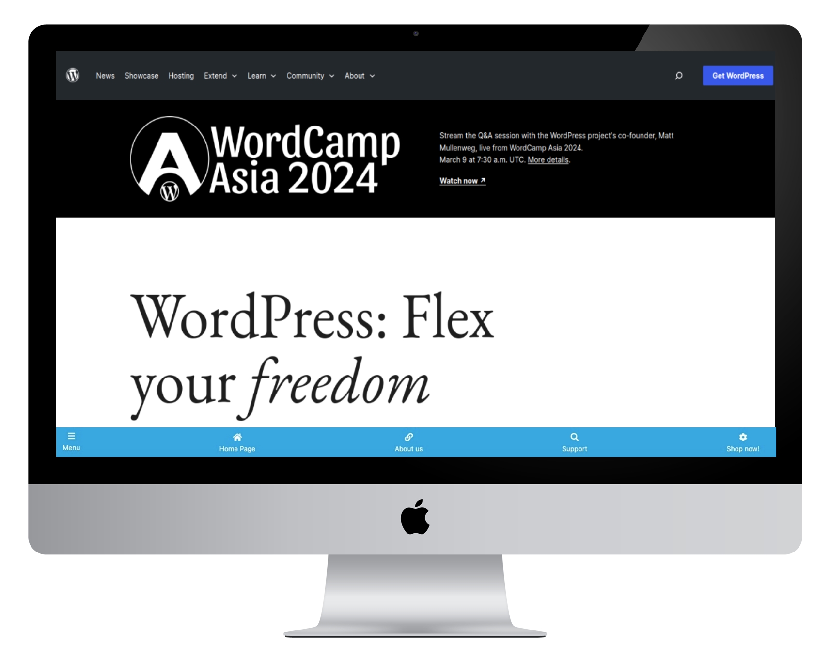 DeveloPress Sticky Footer Bar - Screenshot 1
