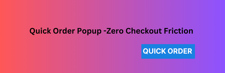 DevNajmus OneClick Order Popup – for WooCommerce