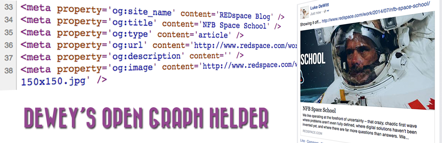 Dewey's Open Graph Helper
