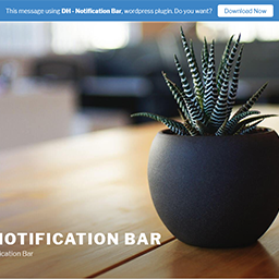 DH – Notification Bar