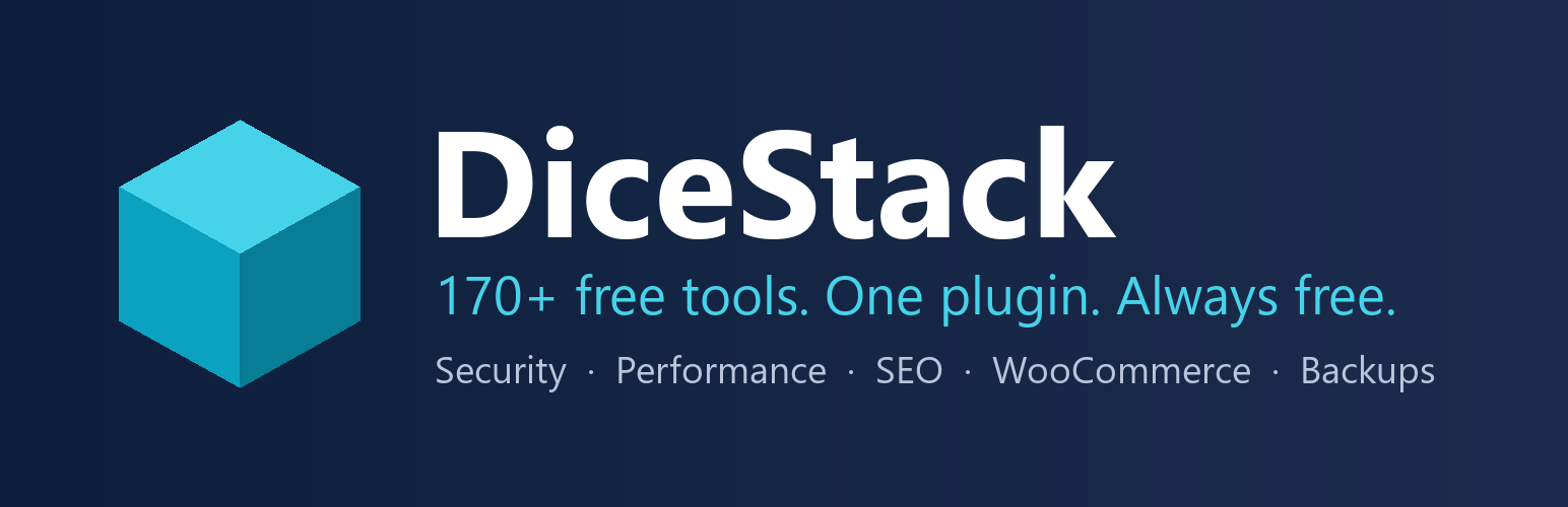 DiceStack – All-in-One WordPress Toolkit