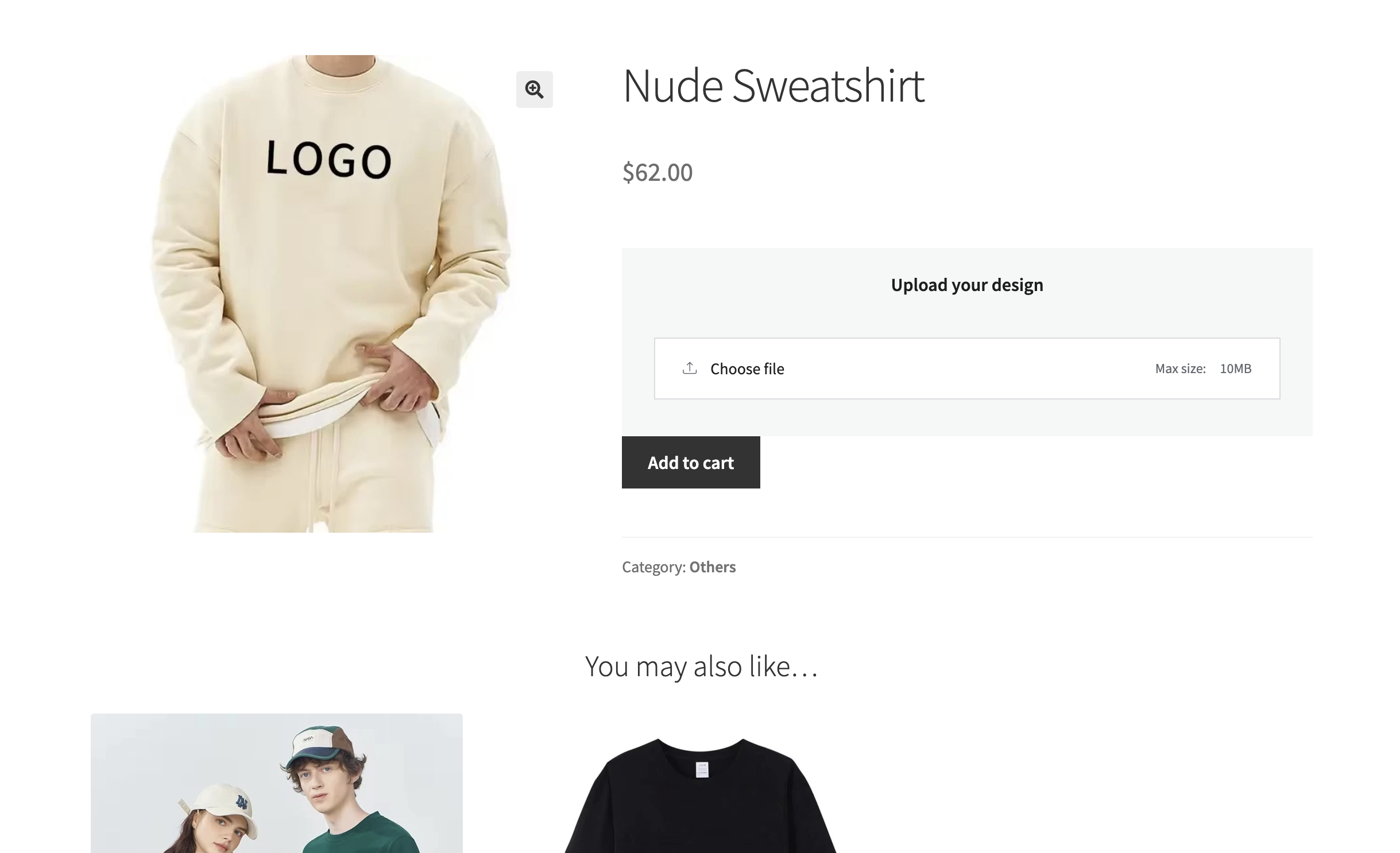 Image Uploads - let customers upload logos, artwork, and designs.